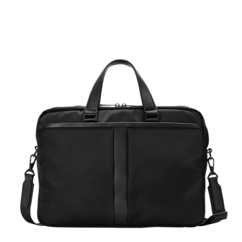 Nylon (LIMONTA® "DAVIS") KOUSOL Briefcase in Black Made in Japan