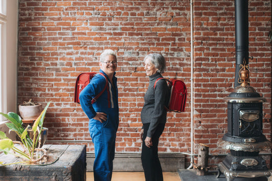 Thomas with His Friends sharing his love of Randoseru