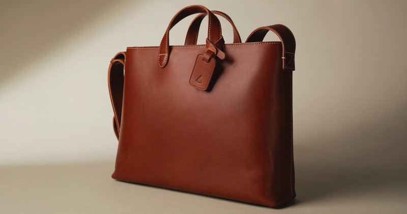 Diario Small Tote | Leather Tote | Tsuchiya Kaban –Timeless
