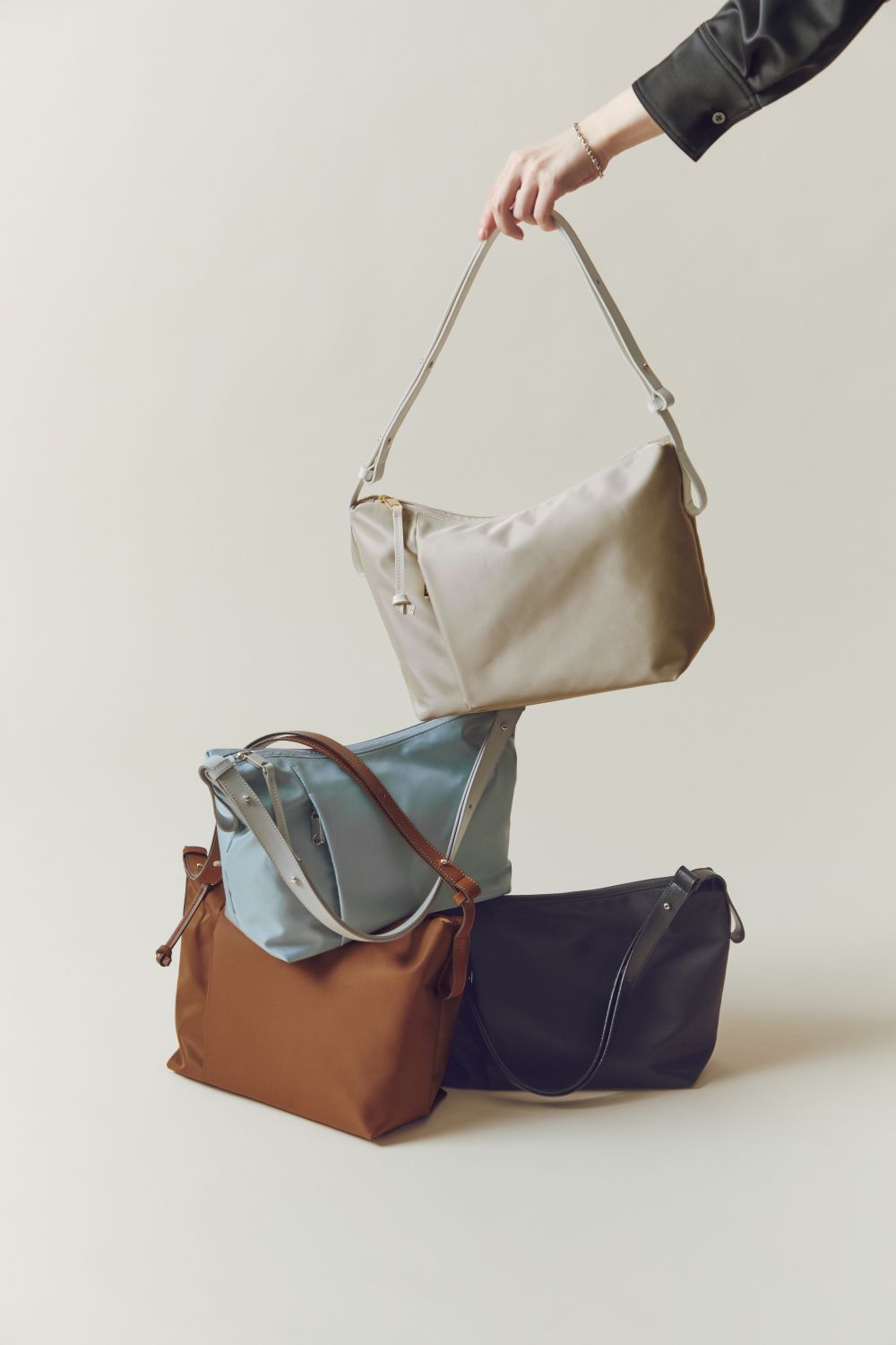 Lohoop Nylon 2Way Shoulder | Nylon Shoulder Bag | Tsuchiya Kaban 