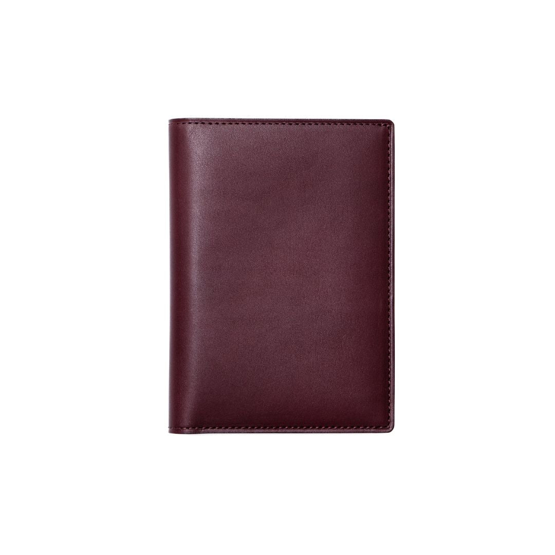 Steerhide (Nume Leather) Nume plus Passport Holder【Global Stores Exclusive】 in Burgundy Made in Japan