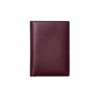 Steerhide (Nume Leather) Nume plus Passport Holder【Global Stores Exclusive】 in Burgundy Made in Japan