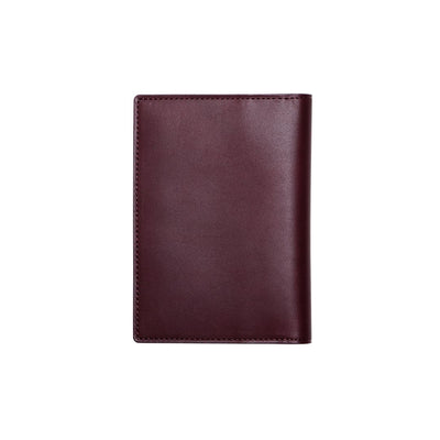 Steerhide (Nume Leather) Nume plus Passport Holder【Global Stores Exclusive】 in Burgundy Made in Japan