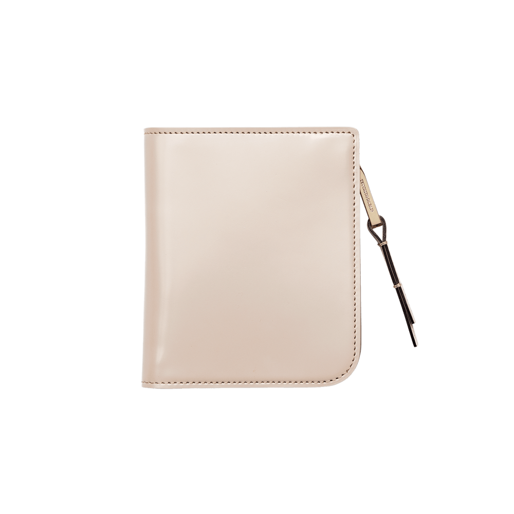 Semi-Matte Cordovan Zip Wallet