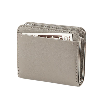 Cowhide  Clarte Fringe Wallet in Sand Made in Japan