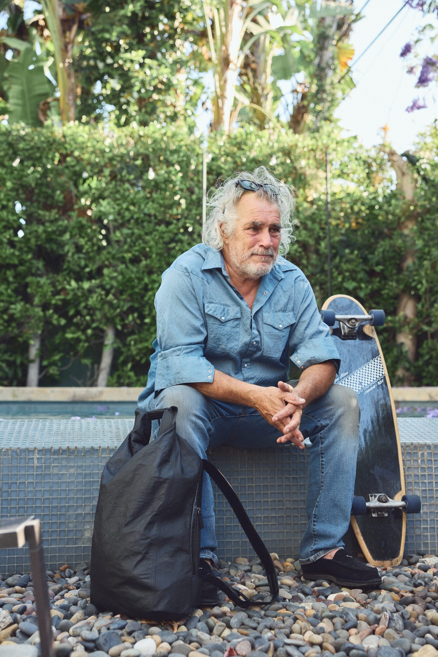 Steve Olson | Skater & Artist, The Rolltop Backpack –Timeless