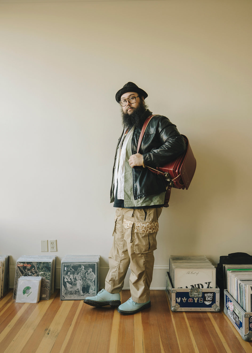 Lauderdale Randoseru Cowhide (Longer-Strap Model)