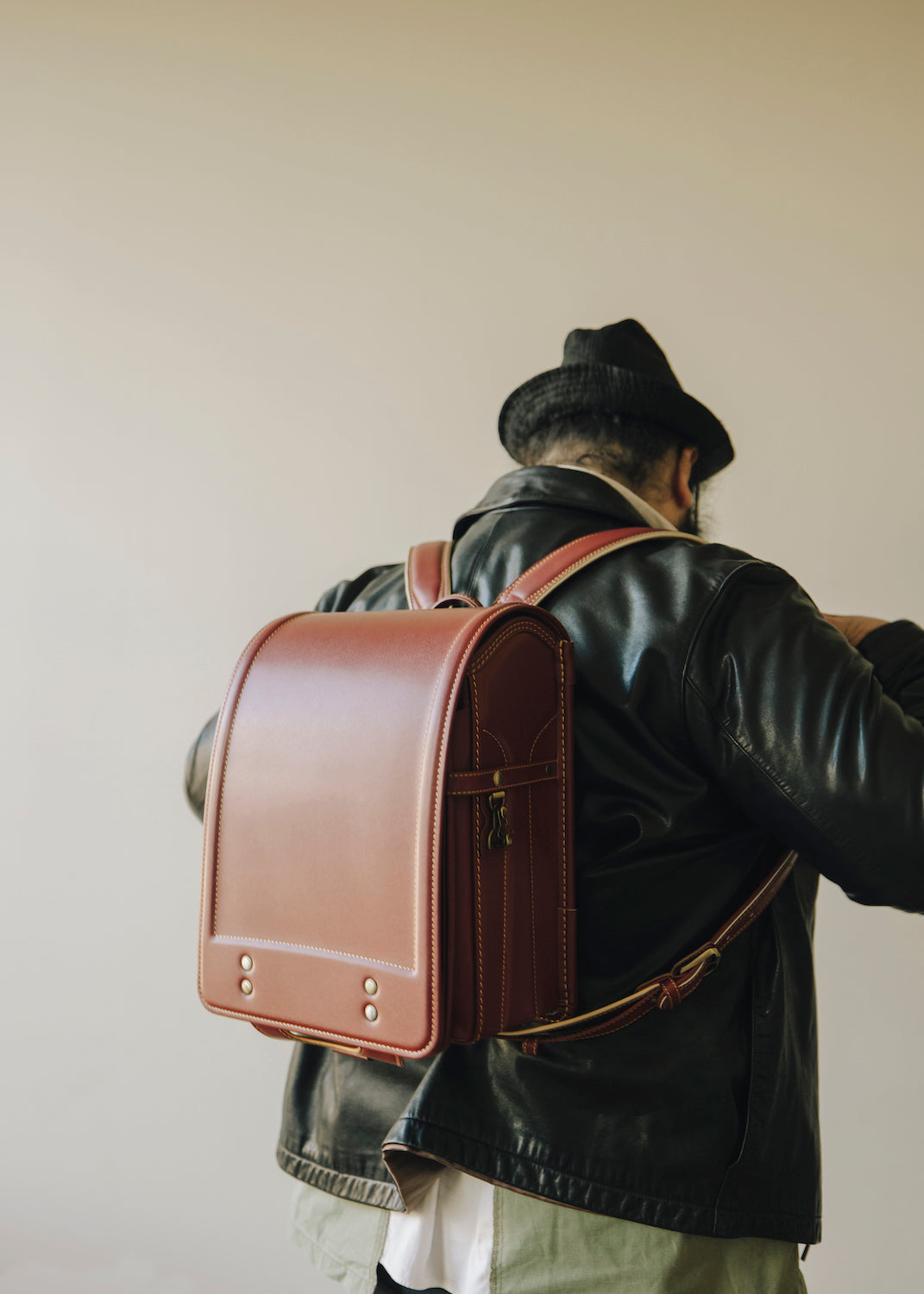 Lauderdale Randoseru Cowhide (Longer-Strap Model)