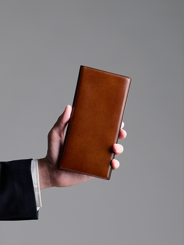 小物 forme long wallet cordovan Cordovan Long Wallet - Cordovan - –Timeless Leather Designs