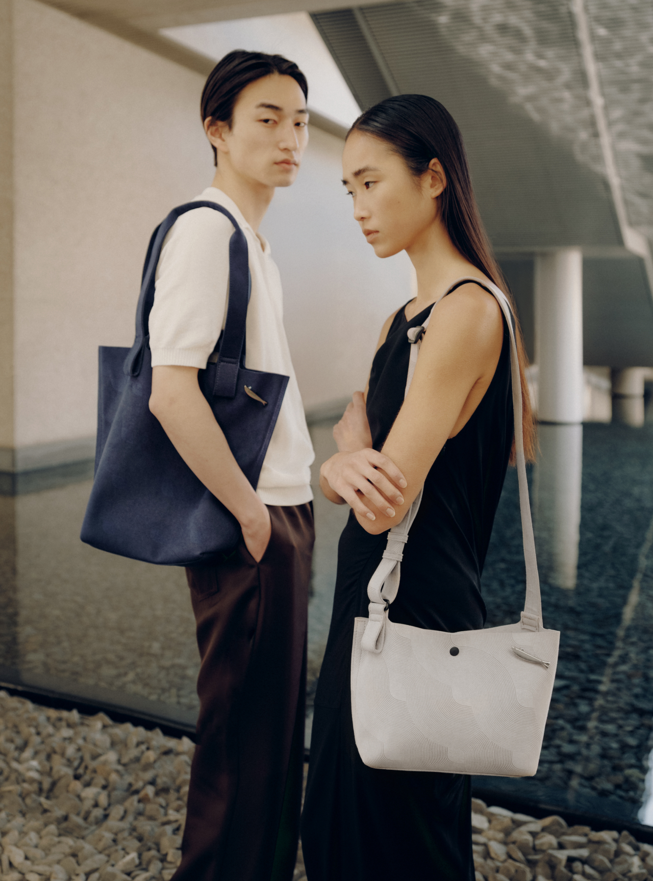 JAPANMOTIF Nami Series | Seigaiha Wave Pattern Leather Bags JAPANMOTIF Nami Series | Seigaiha Wave Pattern Leather Bags