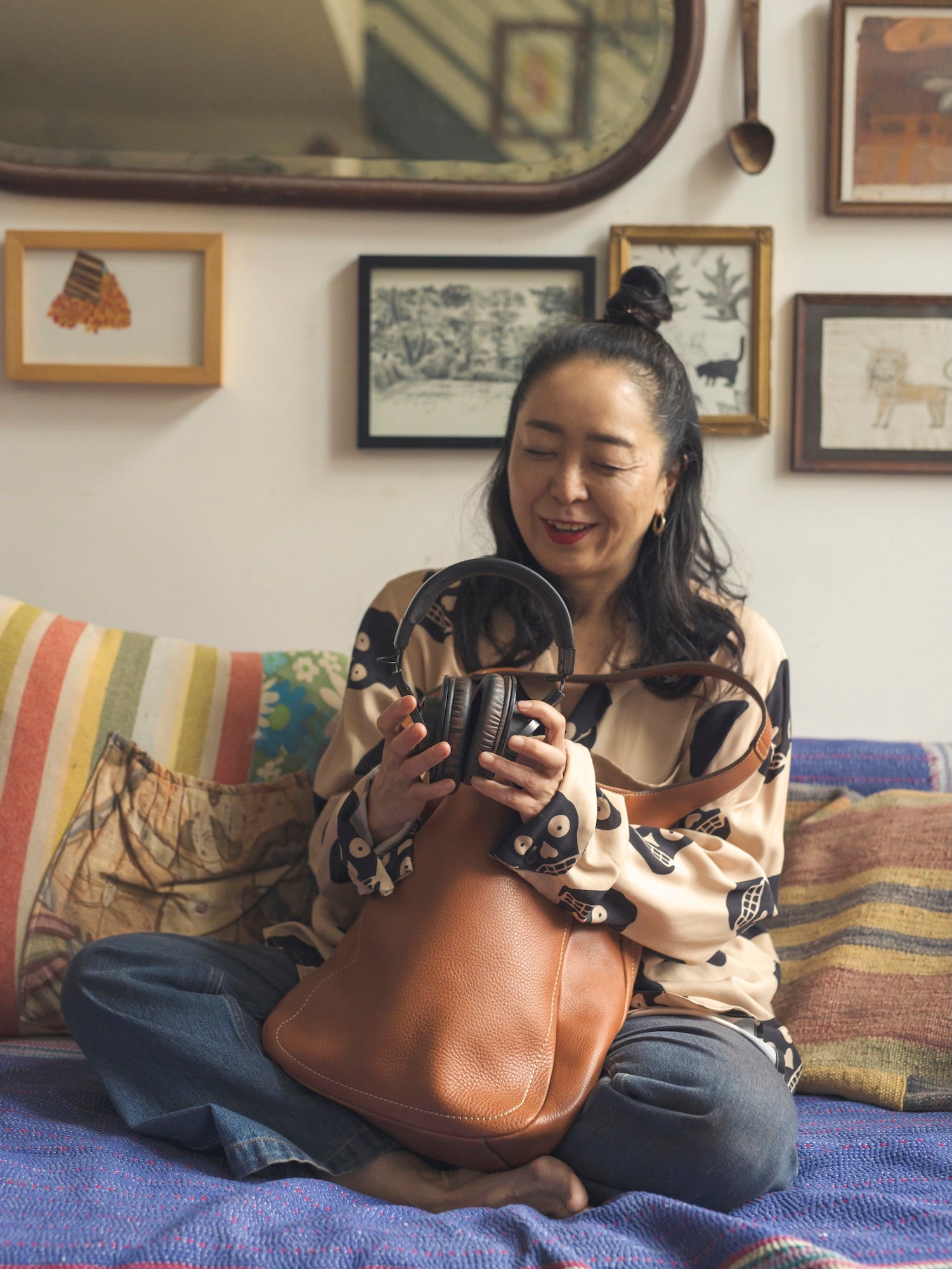 Shino Takeda | Ceramicist, Tone Nume One Shoulder Tote –Timeless