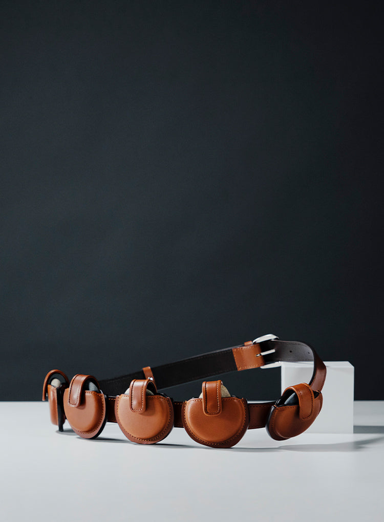 の*お様 KAJA REVERSIBLESUEDESQUARERINGBELT KAJA REVERSIBLE SUEDE SQUARE RING BELT | KAJA