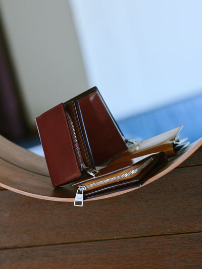 Cordovan Compact Bifold Wallet