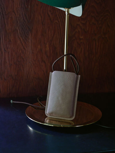 Tone Nume Leather Crossbody Phone Bag