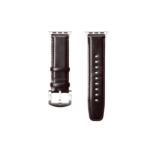 Bridle Leather Bridle Apple Watch Leather Band in Dark Brown Made in Japan