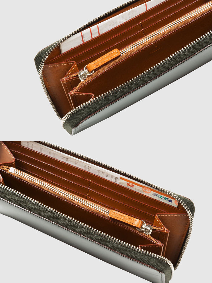 Bridle Zip Long Wallet