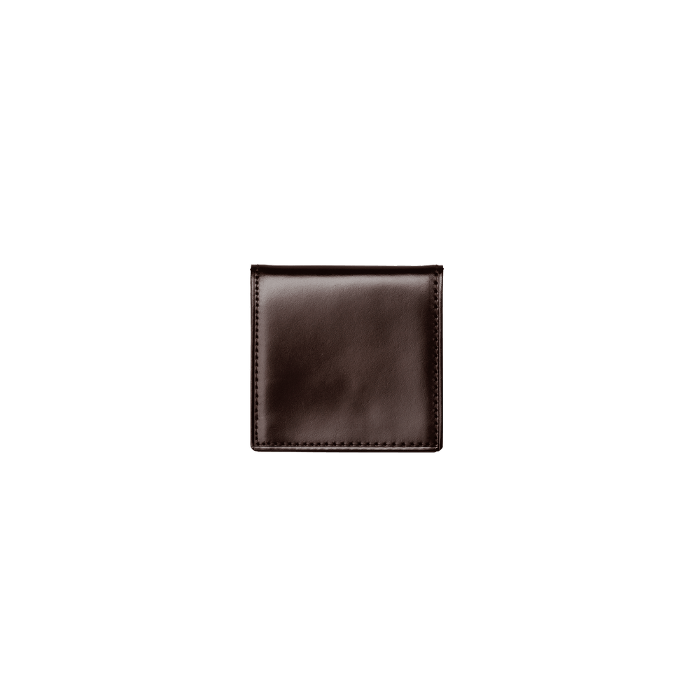 Cordovan Cordovan Coin Case in Tan Made in Japan