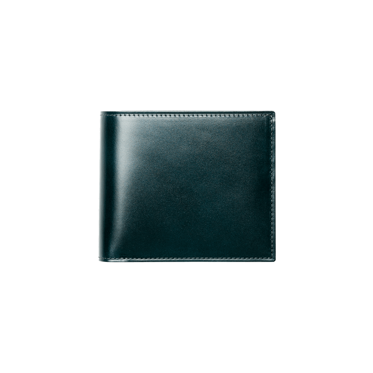 Cordovan Cordovan Bifold Wallet in Bottle Green Made in Japan