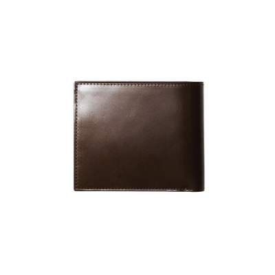Cordovan Cordovan Bifold Wallet in Black Made in Japan