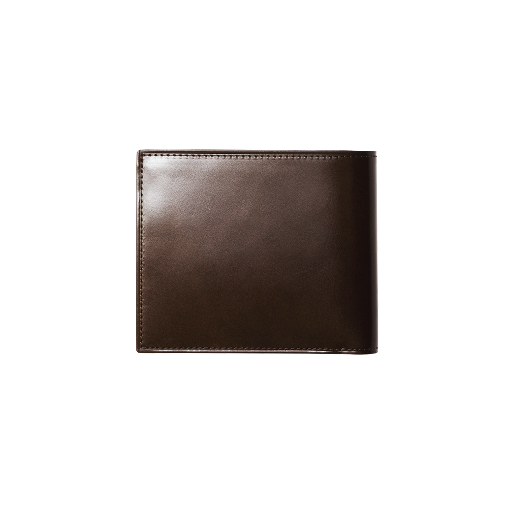 Cordovan Cordovan Bifold Wallet in Cognac Made in Japan