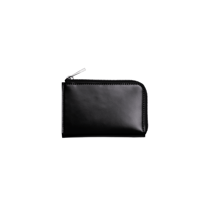 Cordovan Gusseted L Zip Wallet | Cordovan Leather Wallet