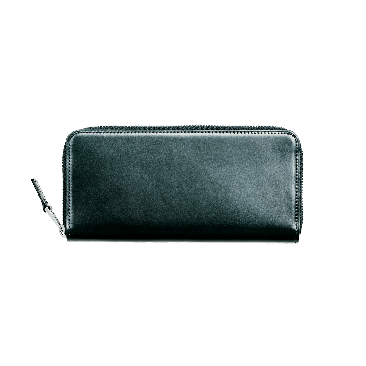 Cordovan Cordovan Compact Zip Long Wallet  in Bottle Green Made in Japan