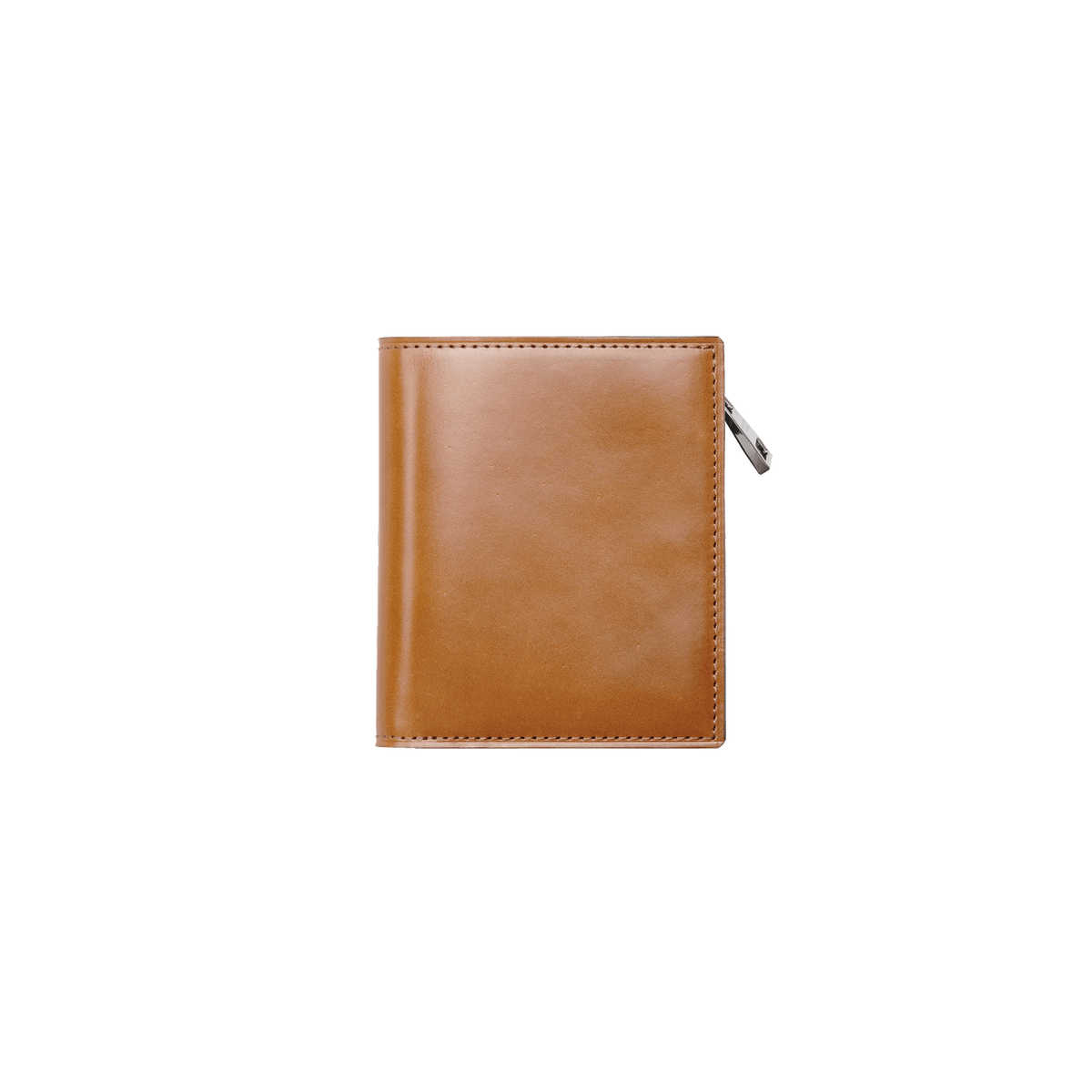 Cordovan Cordovan Compact Bifold Wallet in Tan Made in Japan