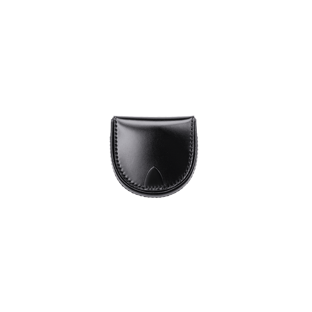 小物 forme Coin purse Cordovan Black forme Coin purse (Cordovan) – RECTOHALL