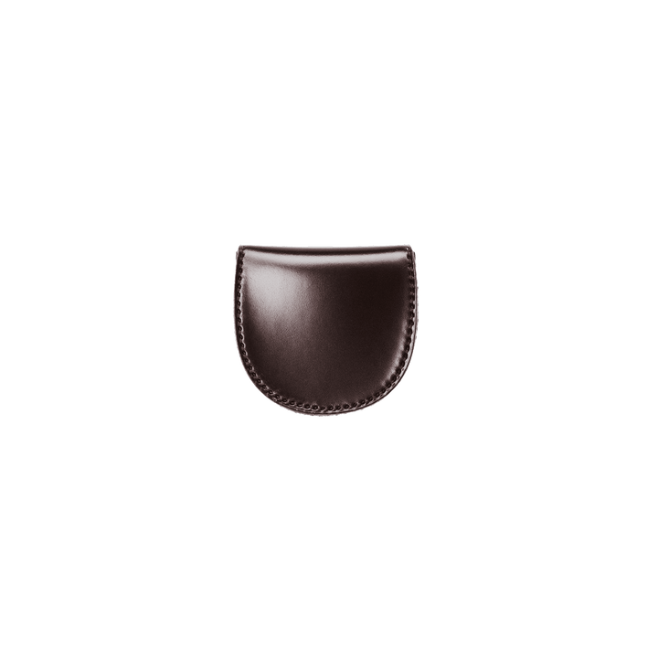Toshi　Ganzo 馬蹄ケース　コードバン Cordovan Horseshoe Coin Purse | Cordovan Leather Coin Purse
