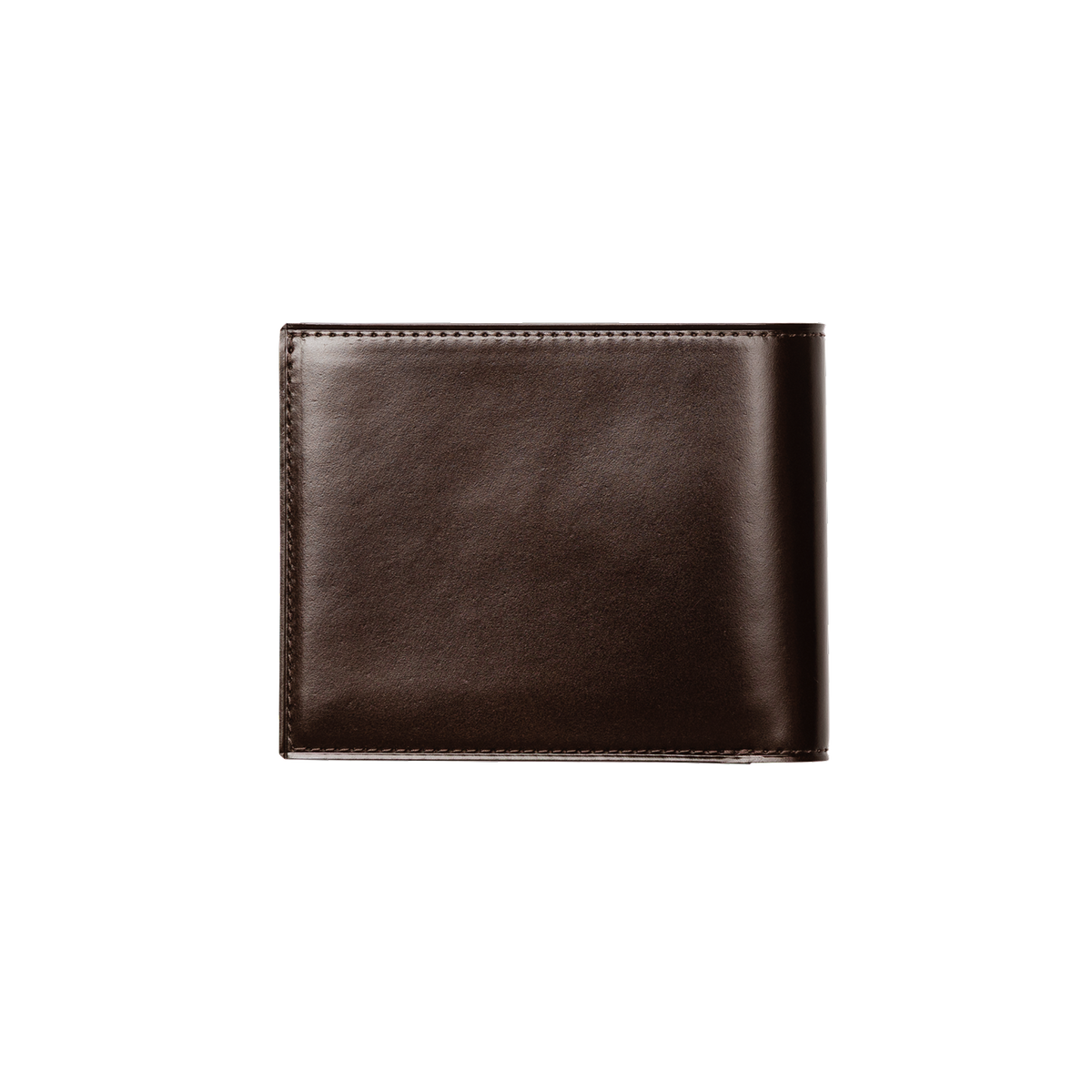 Cordovan Cordovan Slim Bifold Wallet in Black Made in Japan
