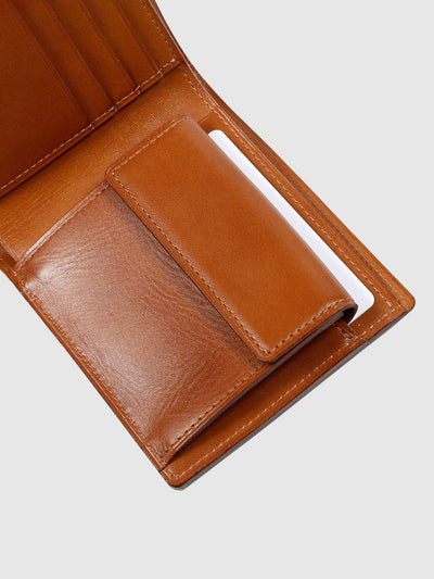 Cordovan Cordovan Wallet in Black x Black Made in Japan