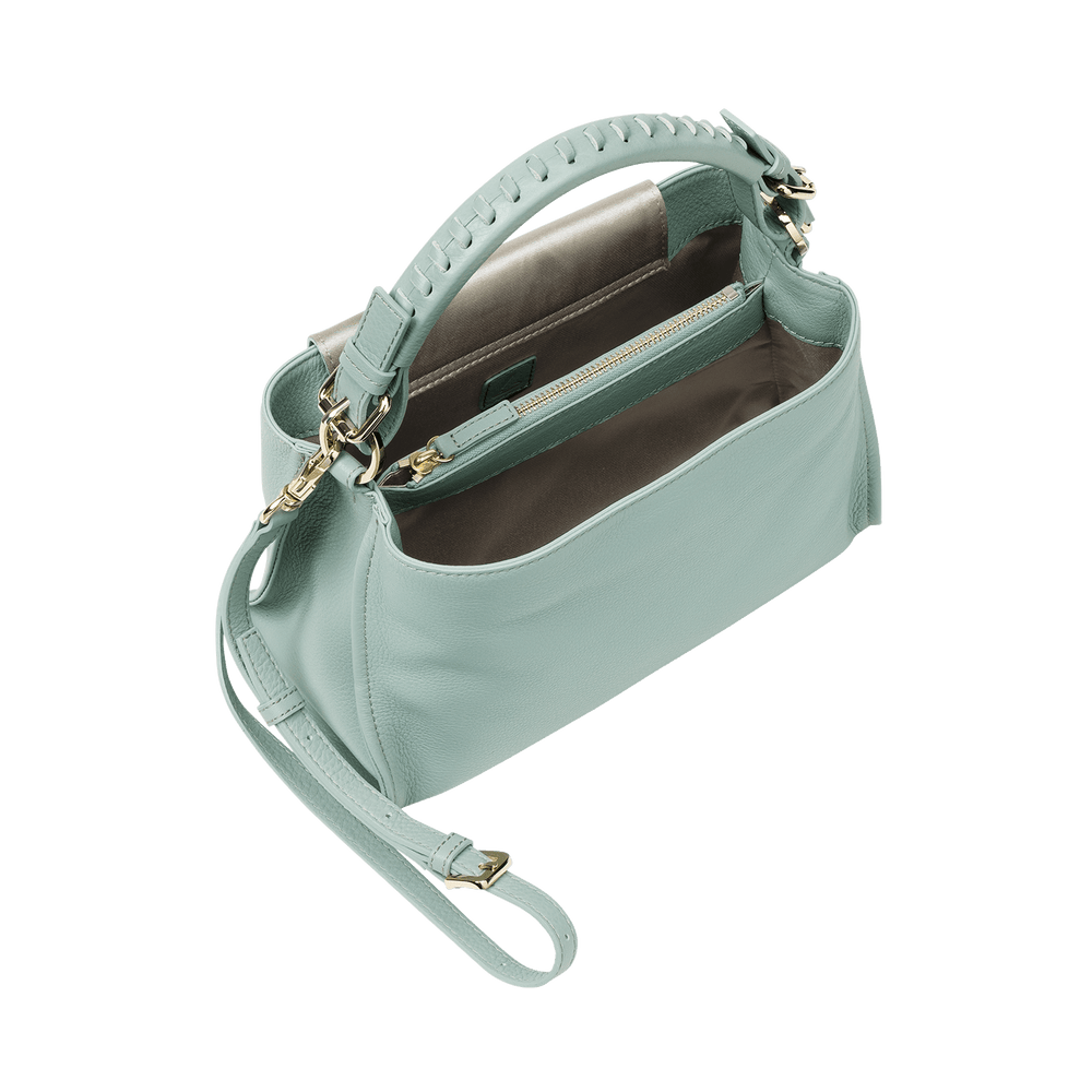 Cowhide  Clarte 2way Shoulder in Celadon Made in Japan