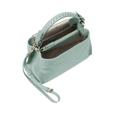 Cowhide  Clarte 2way Shoulder in Celadon Made in Japan