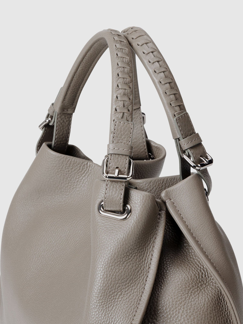 Cowhide (Field Soft Leather) Clarte Arc Carry Tote in Mustard Yellow  Made in Japan