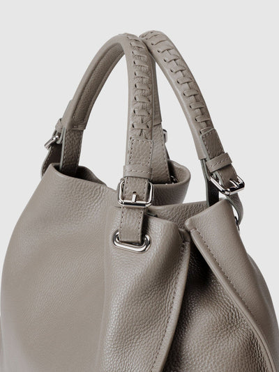 Cowhide (Field Soft Leather) Clarte Arc Carry Tote in Mustard Yellow  Made in Japan