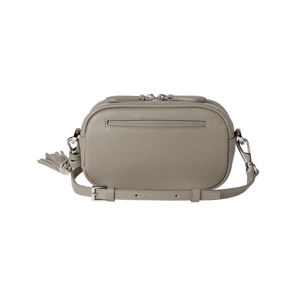 Cowhide  Clarte Nano Shoulder in Ash Gray Made in Japan