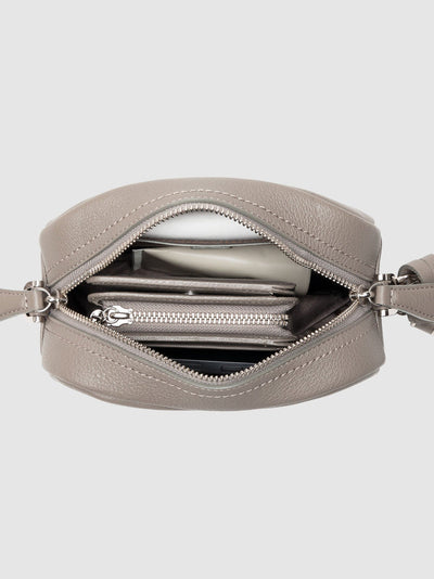 Cowhide (Field Soft Leather) Clarte Nano Shoulder in Mustard Yellow Made in Japan