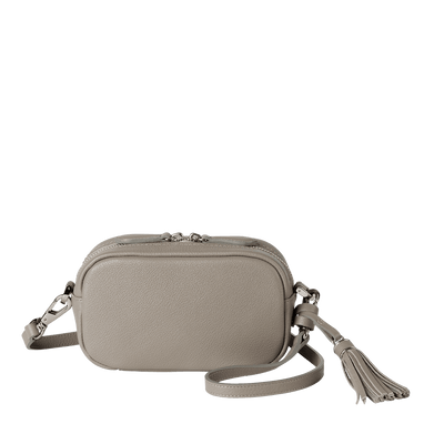 Cowhide  Clarte Nano Shoulder in Ash Gray Made in Japan