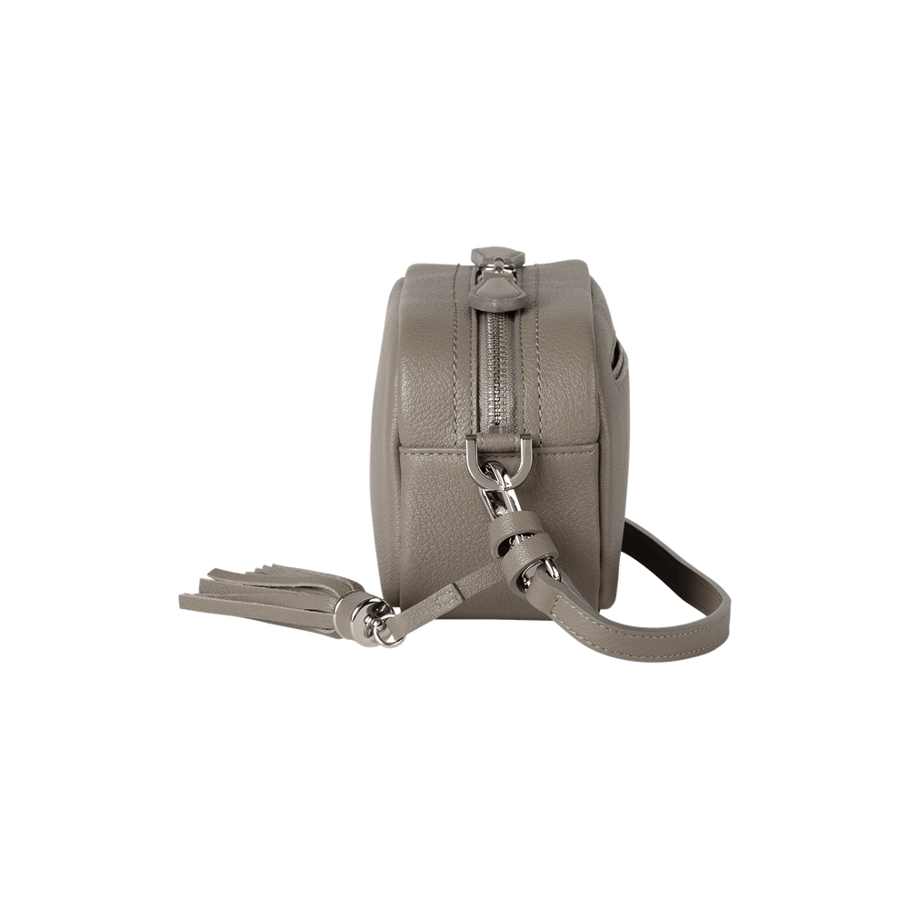 Cowhide  Clarte Nano Shoulder in Ash Gray Made in Japan