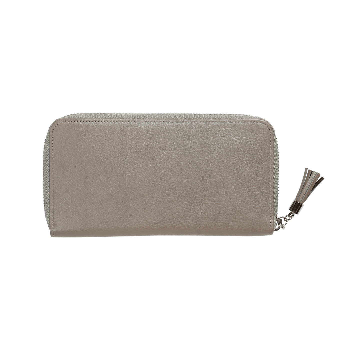 Cowhide  Clarte Fringe Long Wallet in Celadon Made in Japan