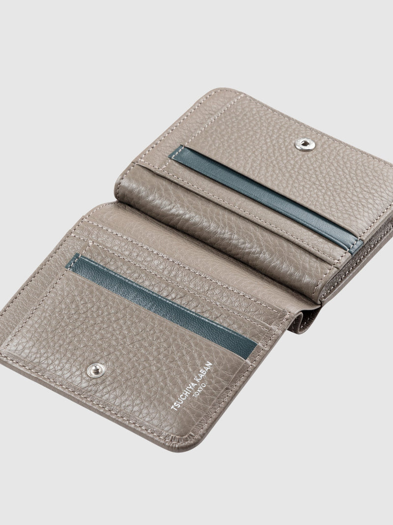 Cowhide (Field Soft Leather) Clarte Fringe Wallet in Mustard Yellow Made in Japan