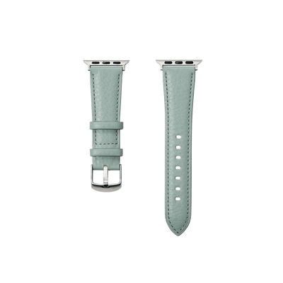 Cowhide  Clarte Apple Watch Leather Band in Celadon Made in Japan