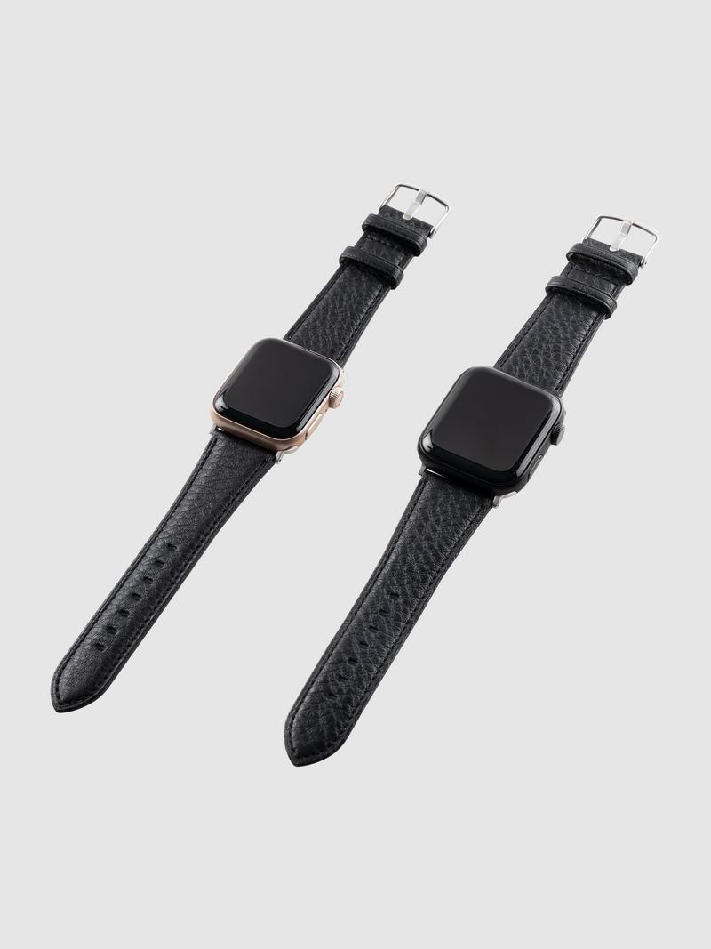 Cowhide  Clarte Apple Watch Leather Band in Sand Made in Japan