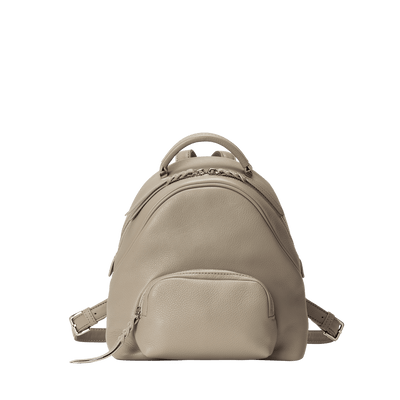 Cowhide  Clarte Small Backpack in Sand Made in Japan