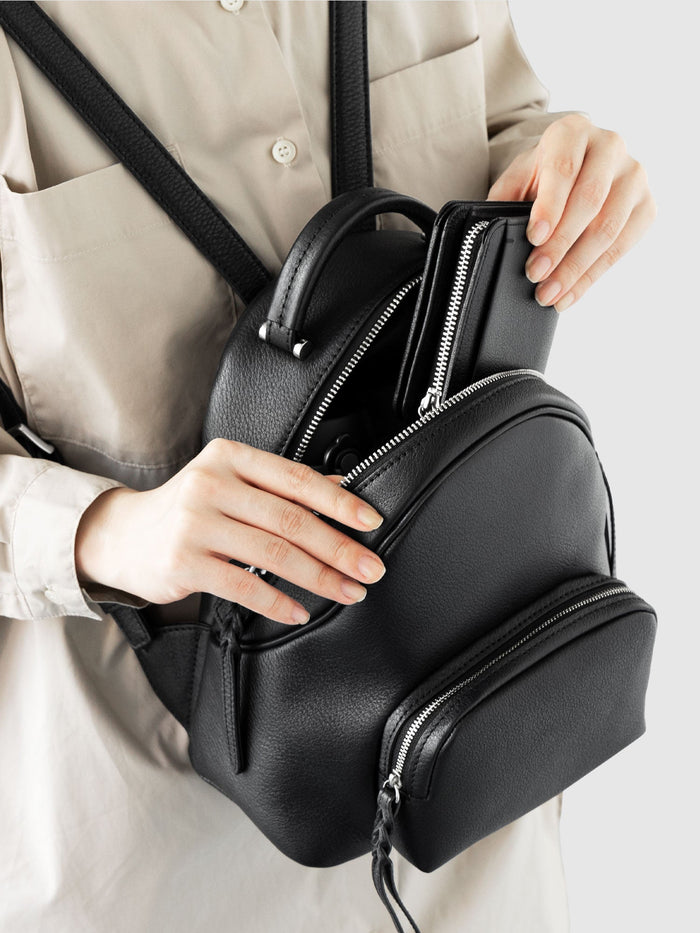 Clarte Small Backpack | Soft Leather Backpack | Tsuchiya Kaban ...