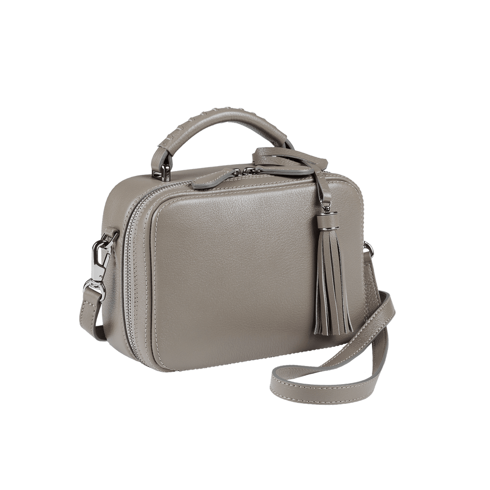 Cowhide  Clarte Mini Shoulder in Celadon Made in Japan