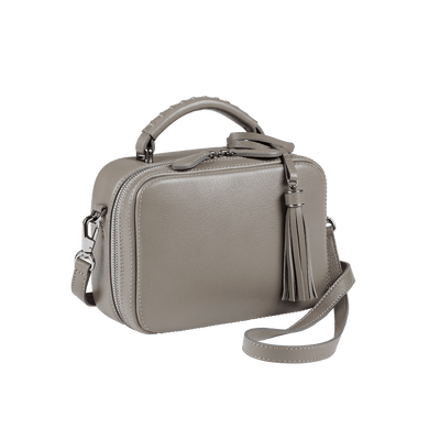 Cowhide  Clarte Mini Shoulder in Celadon Made in Japan