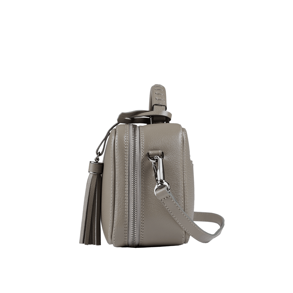 Cowhide (Field Soft Leather) Clarte Mini Shoulder in Mustard Yellow Made in Japan