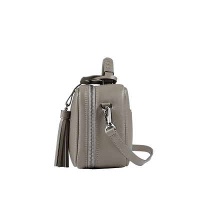 Cowhide (Field Soft Leather) Clarte Mini Shoulder in Mustard Yellow Made in Japan