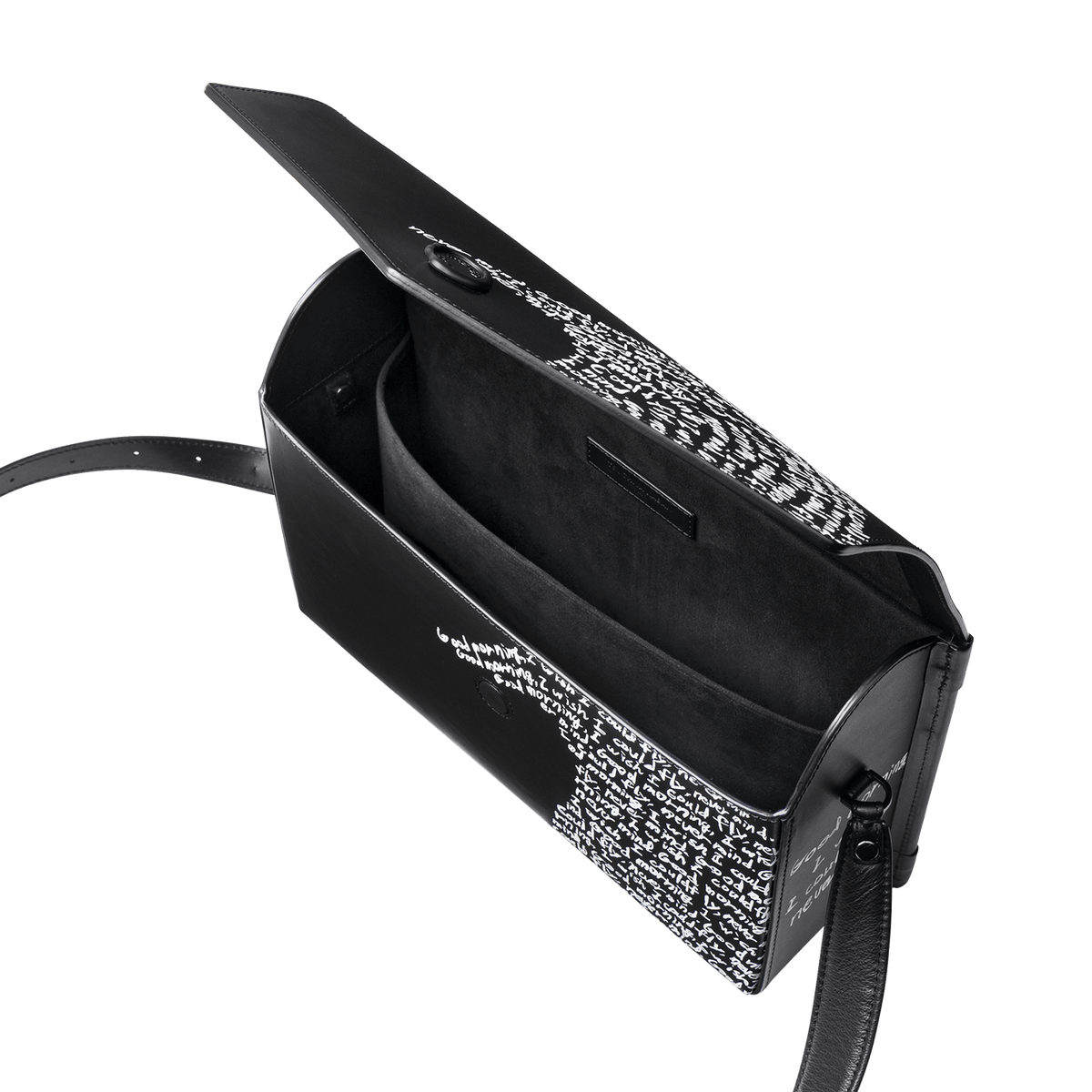 Steerhide (Nume Leather) 【SHINYAKOZUKA】BIG INVITATION WITH TSUCHIYA KABAN (ISSUE#7) in DAWN BLACK Made in Japan